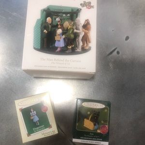 Hallrmark Wizard of Oz Ornaments